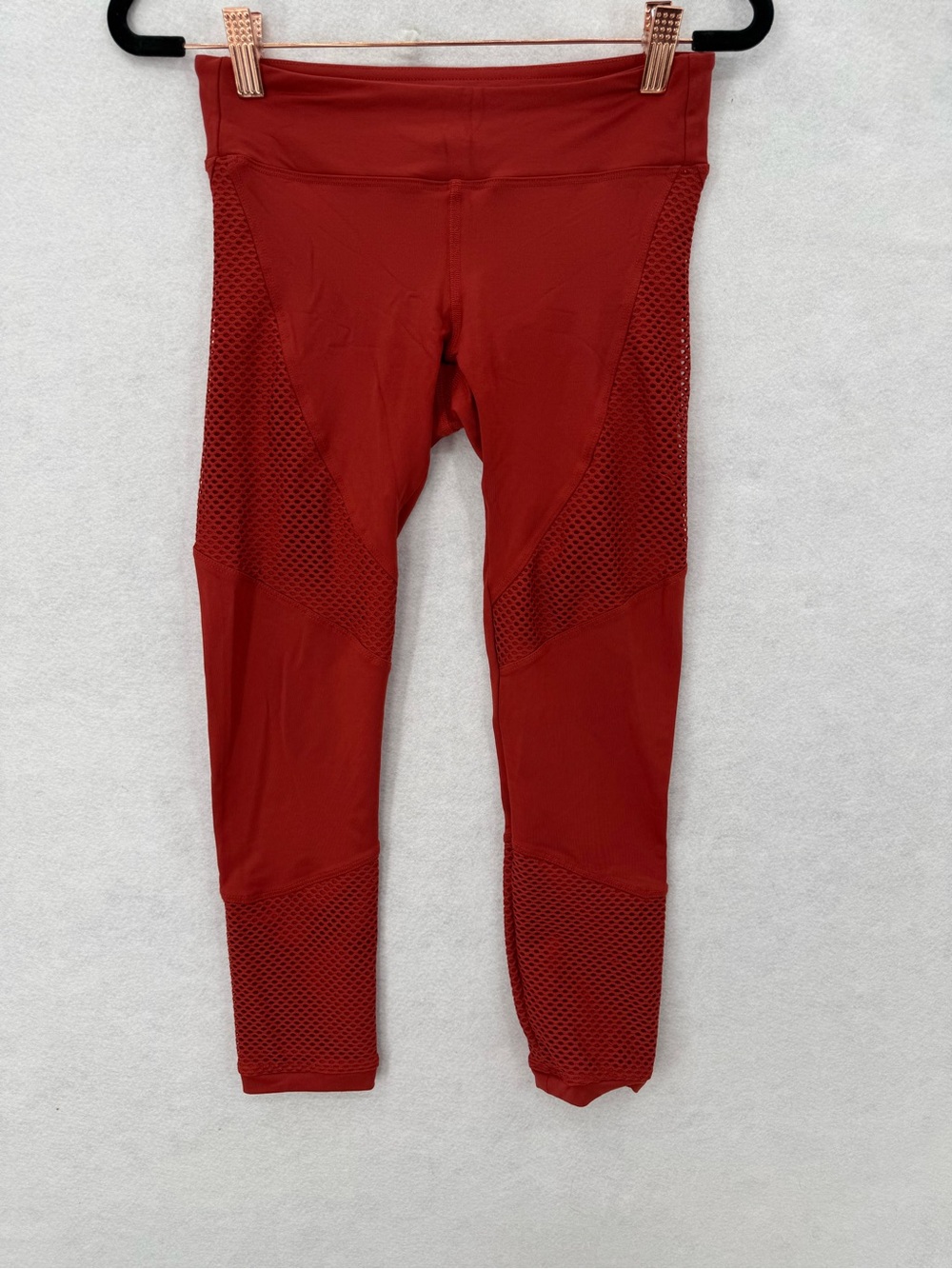 Koral Women's Mesh-Panel Sports Leggings in Deep rustic medium